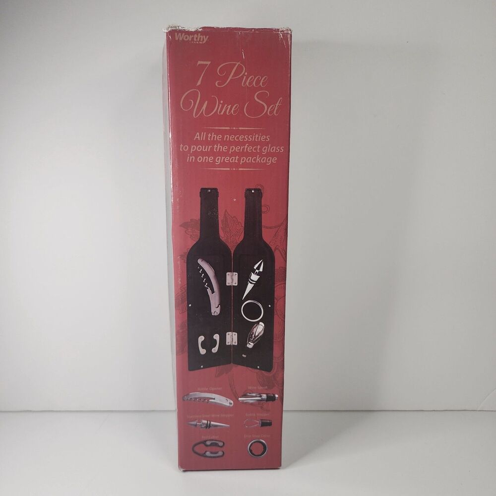 Thorugh 5-Piece Professional Wine Tool Kit  Barware Essentials - Brand New